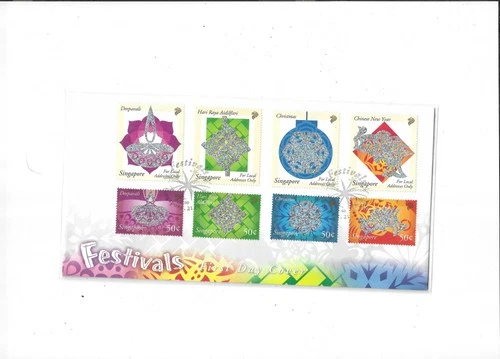 Singapore Year 2002 Festival FDC