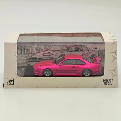 #ad 1 64 Rhino Model RM 850CSi E31 Pink Coupe WideBody Sport Model Diecast Metal Car $29.80