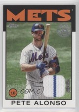 2021 Topps 1986 Topps Baseball Relics Pete Alonso #86R-PA ni4
