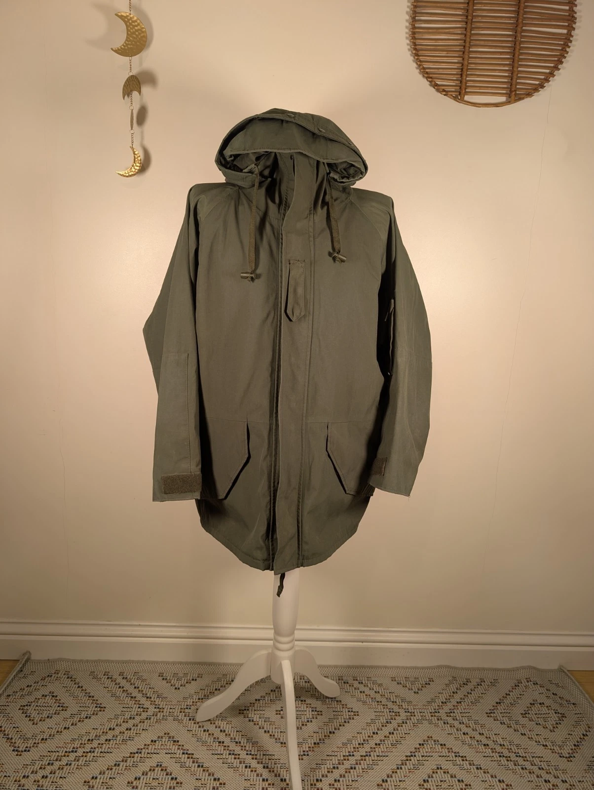 Mil-Tec by Sturm Coat parka M65 Field Cold Weather Men Green Army fishing Large