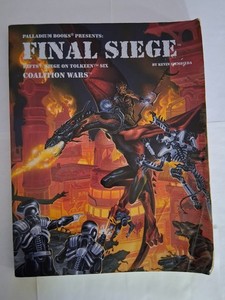Rifts Siege on Tolkeen 6 Final Siege Palladium RPG Kevin Siembieda Sourcebook