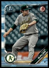 2019 Bowman Draft #BD-109 Tyler Baum Sky Blue #/499