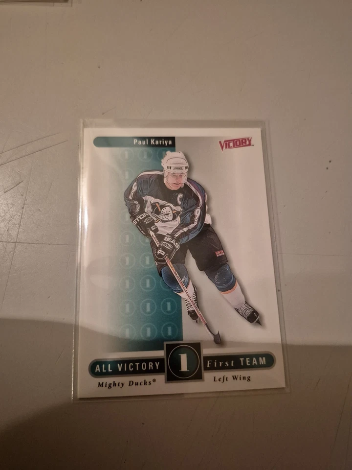 1999-00 Victory Paul Kariya All Victory 1st First Team #316 Mighty Ducks - Photo 1/1