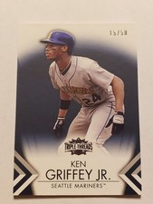 15/50 ONYX 2012 Topps Triple Threads Ken Griffey Jr #100