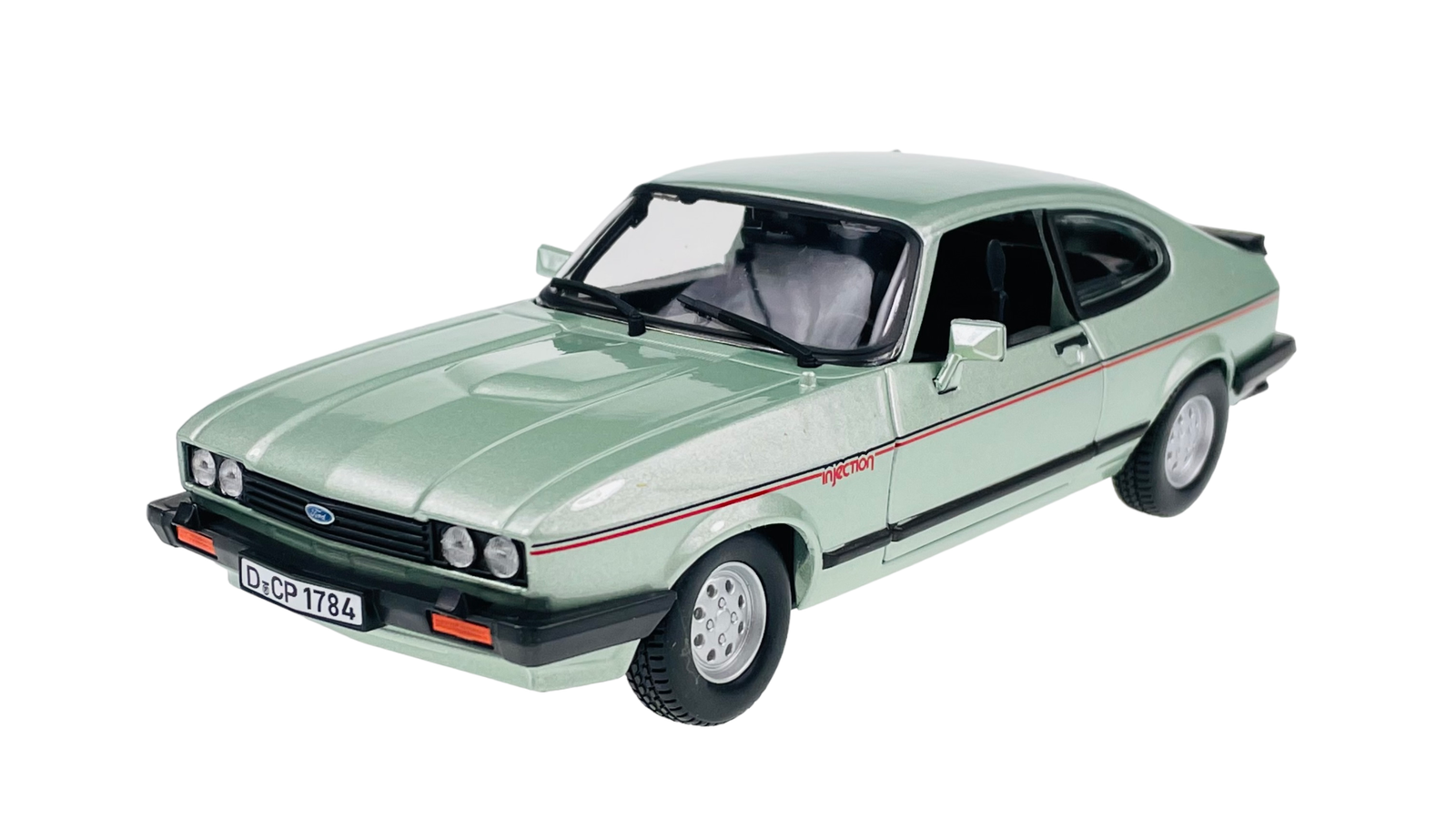 Bburago 1:24 Ford Capri (1982) Diecast Model Car 18-21093 - Image 5