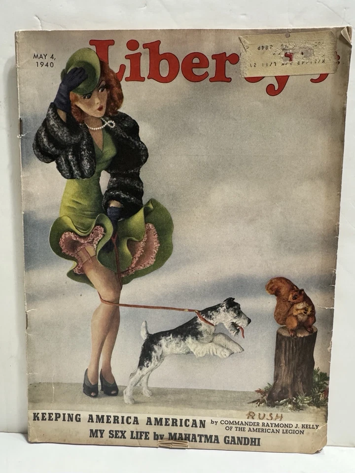 May 1940 Liberty Vintage Magazine Advertisement Foto 2 de 4