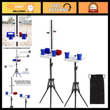 Cornhole Scoreboard Set - 2 Score Keepers with Drink Holder for Outdoor Games