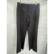 Pendleton 100 Virgin Wool Dress Pants Black With Accent Colors Size 12