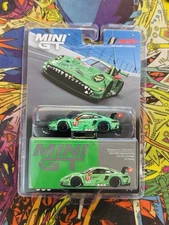 Mini GT Porsche 911 GT3 R #77 AO Racing 2024 IMSA Daytona 24 Hrs REXY #889 1/64