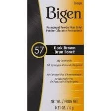 Bigen Dark Brown Hair Coloring Agent Water Activated Ammonia Free 1 Ounce