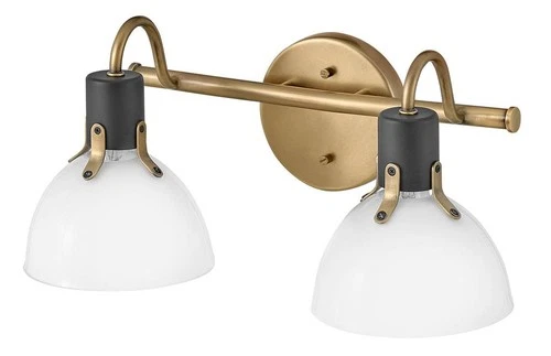 Hinkley Argo 7 1/2" High Heritage Brass 2-Light Wall Sconce - Picture 7 of 10