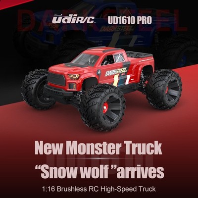 UDIRC UD1610PRO RC Climbing Car 1/16 4WD Brushless Big Foot Off-road Vehicle