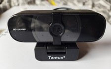 TaoTuo Webcam Full HD 2K with Built-In Noise Reduction Microphone