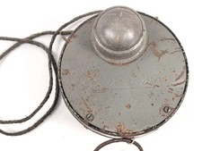 WW1, "Magnetic Lamp". Original paint, dynamo turns, function not tested