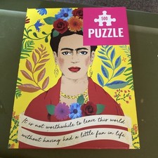 Artist Frida Kahlo Puzzle 500 Pieces by Talking Tables New Sealed Box