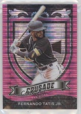 2021 Panini Chronicles Crusade Pink Pulsar Prizm Fernando Tatis Jr #5 uk2