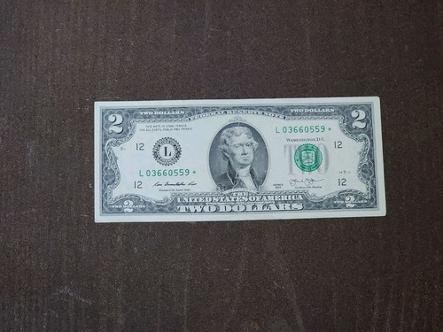 2013 $2 Dollar Star L03660559* Circulated Ungraded Uncertified