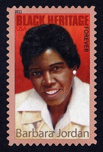 BARBARA JORDAN Stamp: Black Heritage, African American, LGBTQ, Texas Politician