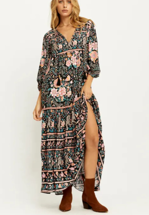 Arnhem Size S Empress Sundress in Onyn Max Bohemian Casual