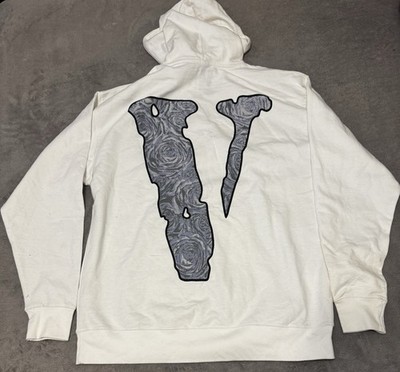 VLONE x POP SMOKE “THE WOO” WHITE HOODIE SIZE X-LARGE | eBay