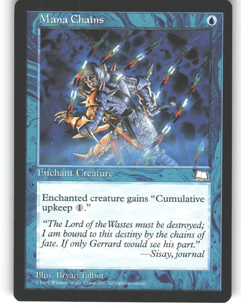 Mana Chains - Weatherlight - MTG - Common - # - NM
