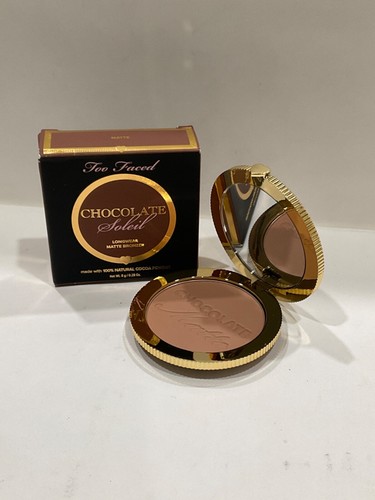 TOO FACED Chocolate Soleil Matte Bronzer Full Size 8 g New in Box free ship - Picture 4 of 5