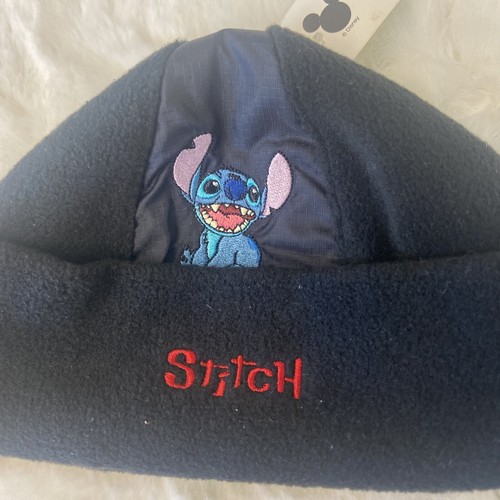 CAPPELLO BERRETTO CAPPELLO POLARE PUNTO DISNEY RAGAZZI NERO GIOVENTÙ BAMBINI NUOVO CON ETICHETTE Vecchio Stock - Foto 2 di 7