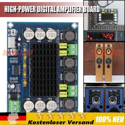 TPA3116D2 Dual Channel Class D Digital Power Audio DC12-26V Verstärkerplatine