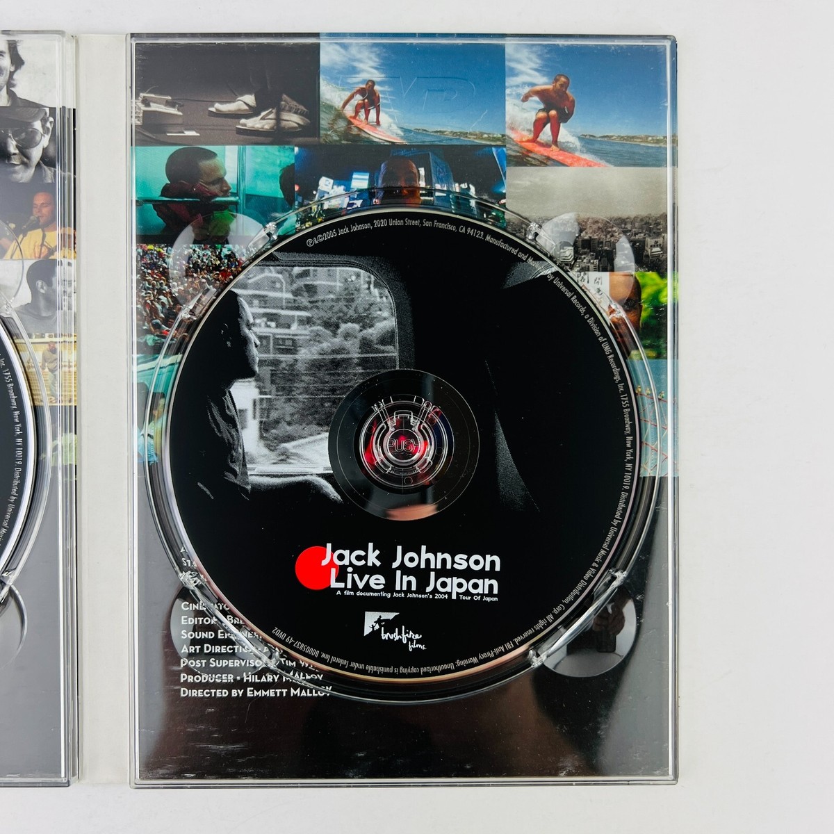 Jack Johnson - A Weekend At The Greek / Live In Japan DVD