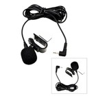 PVC Wired 2.5mm/3.5mm Stereo Jack Mini Car Microphone External Mic for Car DVD
