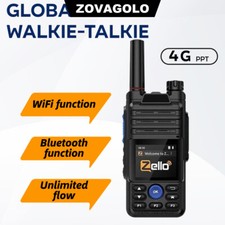 4G Android Walkie Talkie for Zello Intercom Program with Bluetooth wifi PTT
