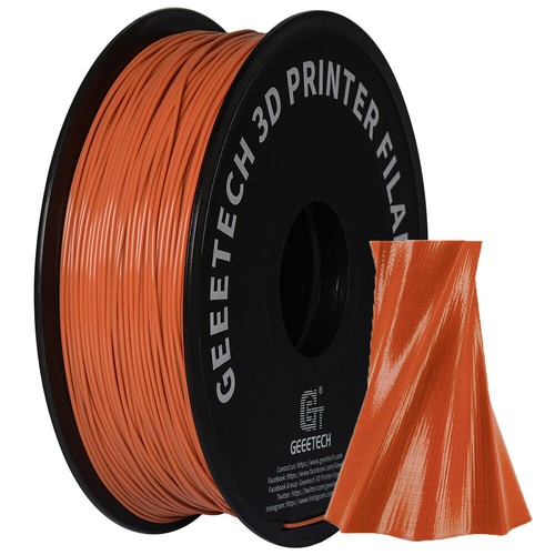 Geeetech PLA Filament 1Kg 1.75mm Silver Rainbow White Glow PLA for 3D Printer - Picture 4 of 24