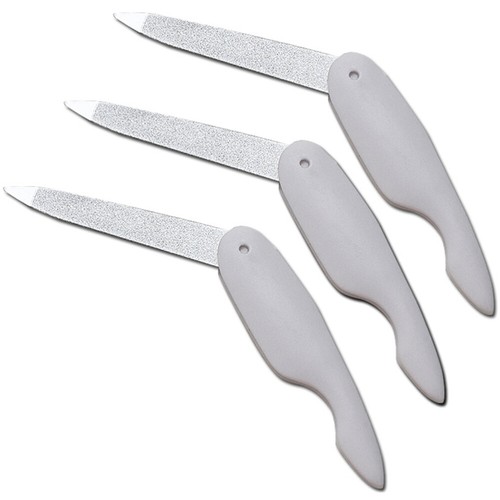 10 Pcs Kit De Limes À Ongles Lime officiel À Ongles Pliable En Acier Pédicure