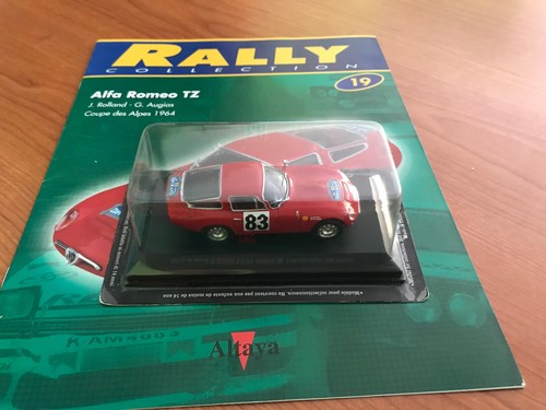 ALFA ROMEO TZ COUPE DES ALPES 1964 J.ROLLAND-G.AUGIAS 1:43 RALLY COLLECTION ALTA - Imagen 4 de 5