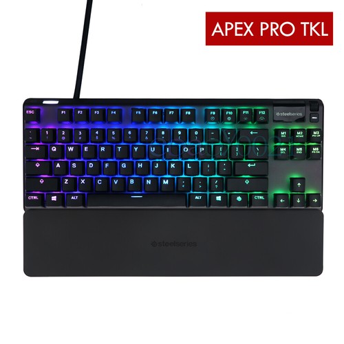 Steelseries APEX PRO TKL / APEX PRO mecánico con cable para juegos teclado reposamuñecas - Imagen 4 de 20