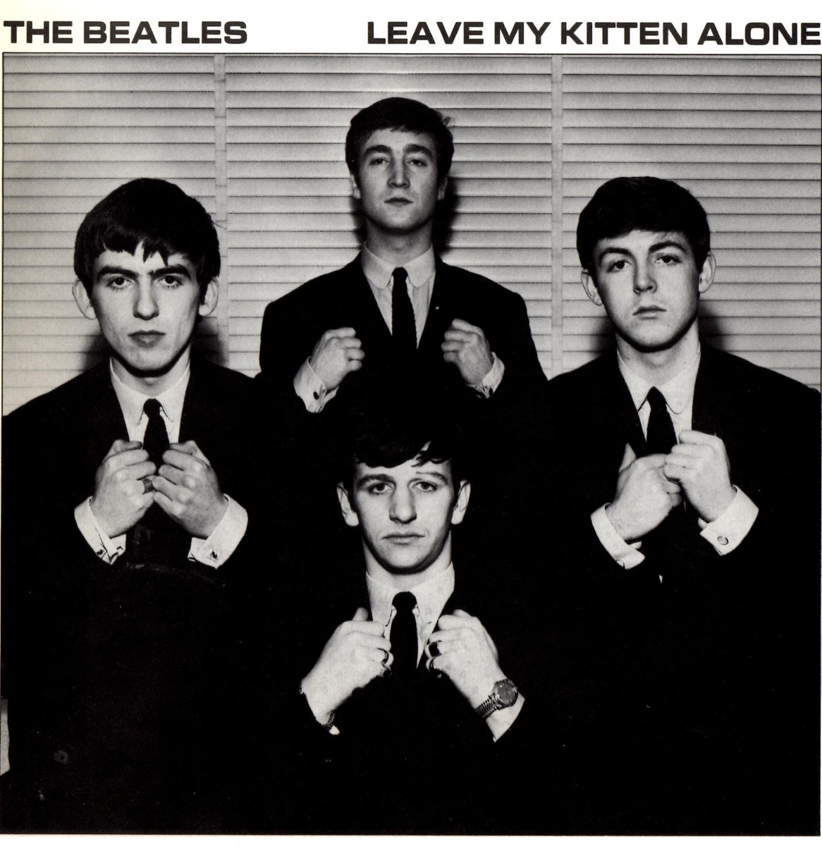 洋楽 beatles leave my kitten alone (RARE!!) Beatles Leave My Kitten Alone 45 Picture Sleeve John Lennon