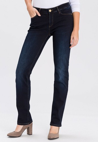 Cross Damen Jeans Rose N487-026 Straight Fit in blueblack - Bild 42 von 50