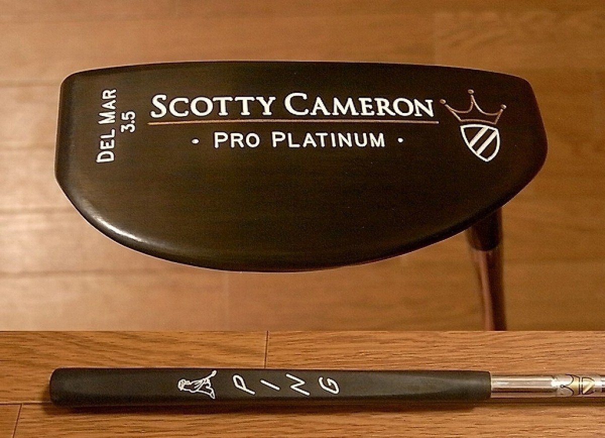 SCOTTY CAMERON PRO PLATINUM Del Mar 3.5 Refinished 35 inches Right 
