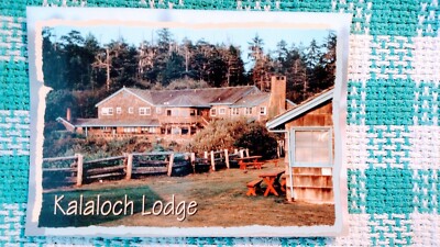 POST CARD KALALOCH LODGE OLYMPIC NATIONAL PARK WASHINGTON