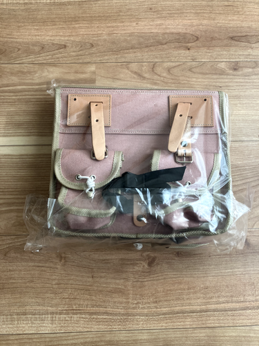 Ostrich F-104 Handlebar bag Pink 8.9L Front Bag Cotton W10.2'×H8.6'×D5.5' - Picture 12 of 12