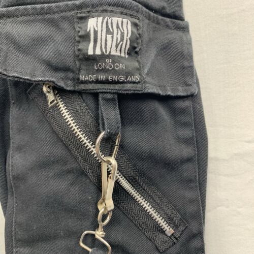 Tiger Of London Multi Zipper Punk Jeans Hose Größe 32 - Bild 9 von 24