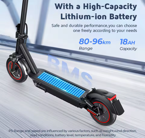 MONOPATTINI I10 MAX E-SCOOTER 45KMH⚡90KM🔋10'🛞 750W NUOVI NEW GARANZIA EU🇪🇺💯 - Foto 5 di 8