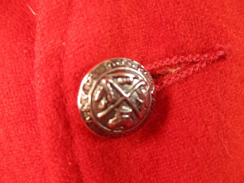 Vintage Pendleton Wool Vest Men's Red 36 Red Satin Lining Button Closure - Picture 4 of 13