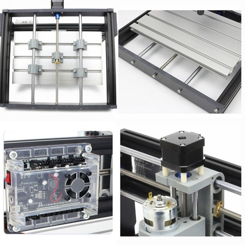 〖DE〗 3018-PRO CNC Router Fräsmaschine Schneiden Graviermaschine Lasergravierer - Bild 4 von 21