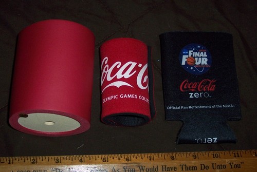 COCA - COLA OLYMPIC SLAP WRAP KOOZIE AND COKE ZERO FINAL FOUR KOOZIE - Bild 2 von 2
