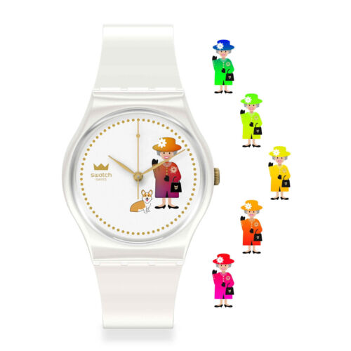 SWATCH Uhr Gent Jubilee How Majestic Queen Elizabeth GZ711 - Bild 6 von 6