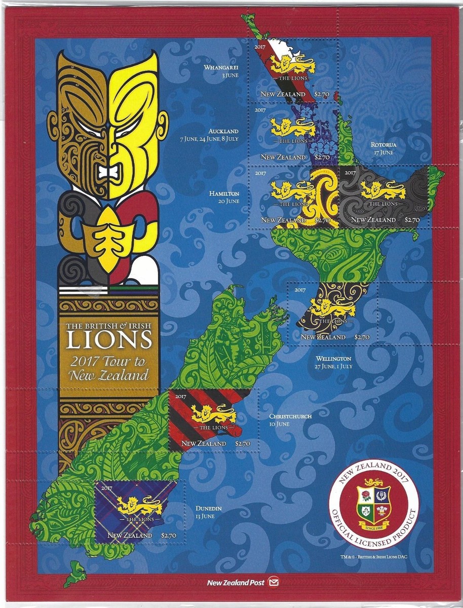 (未使用)(値引き)(NZツアー)ブリティッシュ　アイリッシュライオンズ2017 NEW ZEALAND 2017 THE BRITISH AND IRISH LIONS TOUR OF UNMOUNTED