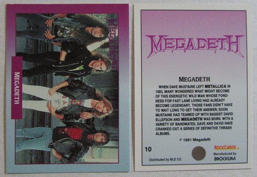 Rock Cards 1991 single trading cards, get more as low as 90 cents! - Picture 16 of 252