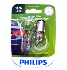 Philips LongerLife 1176 27/9W Two Bulbs Front Turn Signal Light Replace Stock