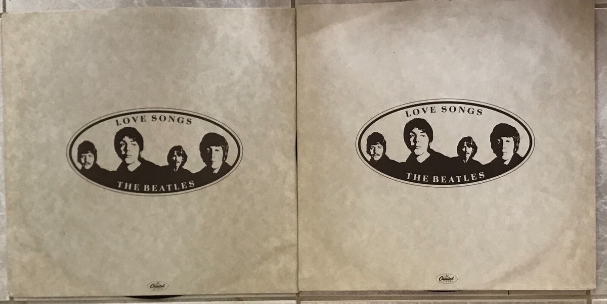 The Beatles - Love Songs - 1977 - Double Vinyl Record LP | eBay The Beatles - Love Songs - 1977 - Double Vinyl Record LP | eBay